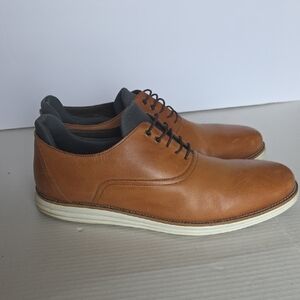 Martin Dingman Men's Tan Leather Oxfords Size 13